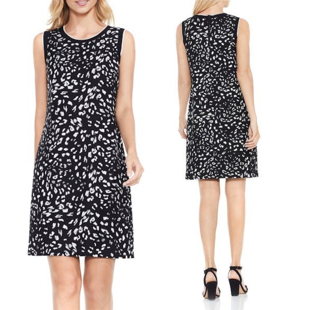 Vince Camuto Animal print sheath dress